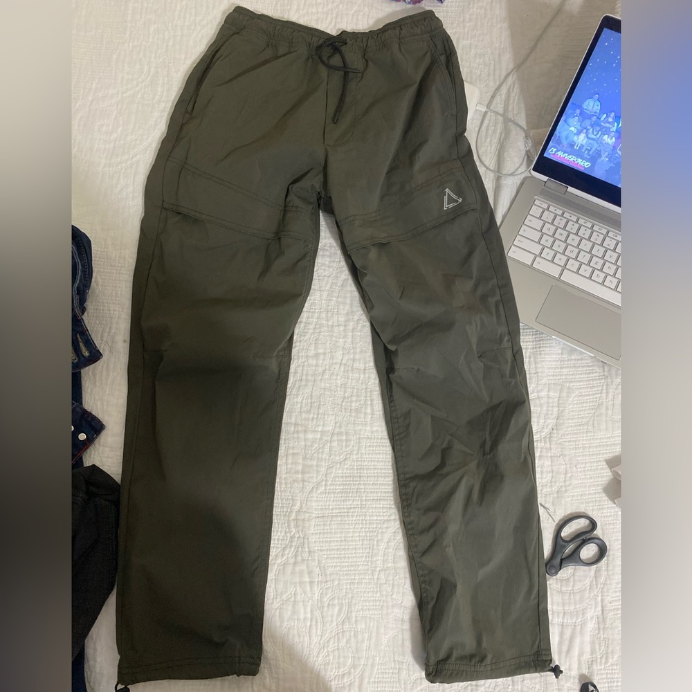 Green Reflective Pant Men H&M